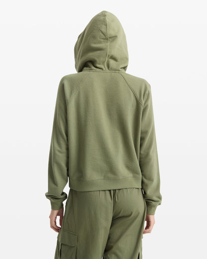 Women's Lived In Fleece Zip Hoodie