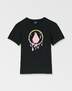 Kids' Glustone Short Sleeve Tee-Black-Volcom