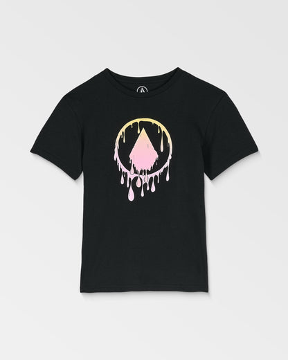 Kids' Glustone Short Sleeve Tee-Black-Volcom