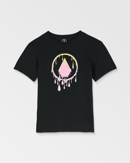 Kids' Glustone Short Sleeve Tee-Black-Volcom