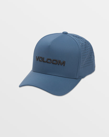 Men's Volcom Vent Delta Adjustable Hat-Deep Blue-Volcom