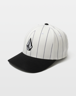 Men's Full Stone Heather Flexfit Hat-Dirty White-Volcom