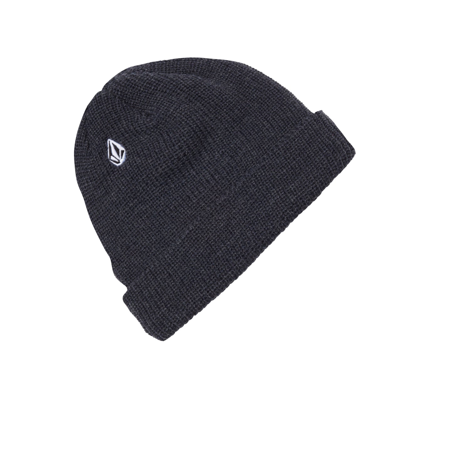 Men's Full Stone Beanie-Charcoal Heather-Volcom