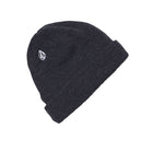 Men's Full Stone Beanie-Charcoal Heather-Volcom