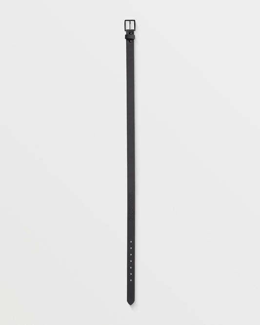 Men's Flat Bar Pu Belt-Black-Volcom