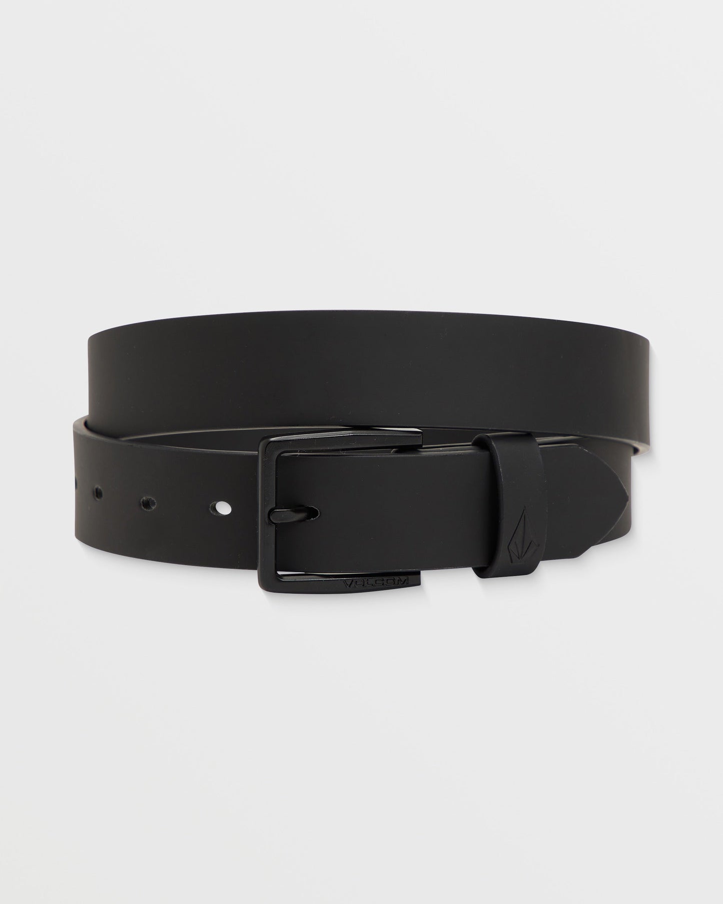 Men's Flat Bar Pu Belt-Black-Volcom