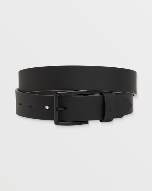 Men's Flat Bar Pu Belt