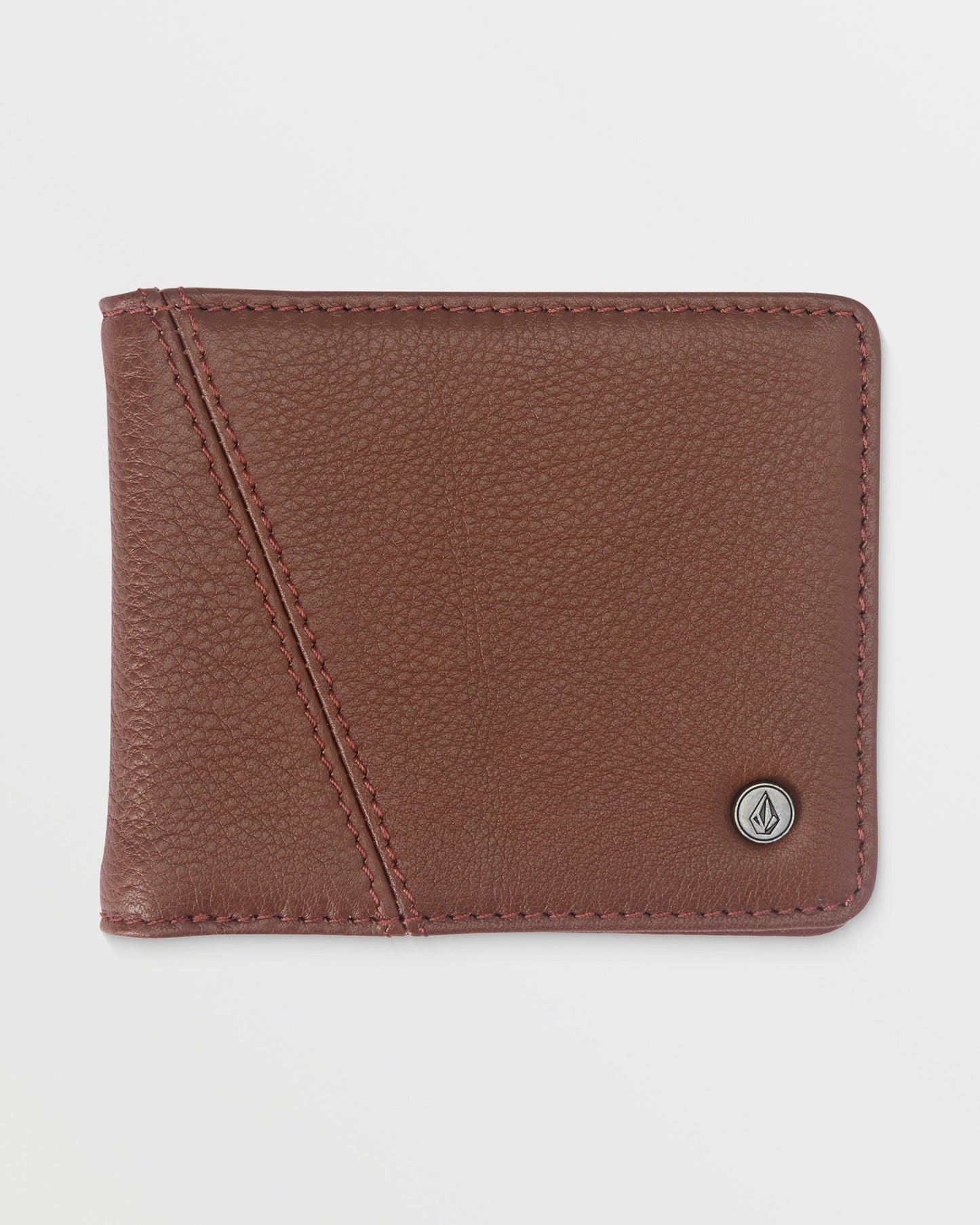 Pay-A-Pal Leather Bifold-Brown-Volcom