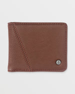 Pay-A-Pal Leather Bifold-Brown-Volcom