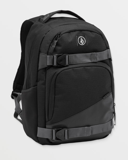 Grindstone Skate Backpack-Black-Volcom