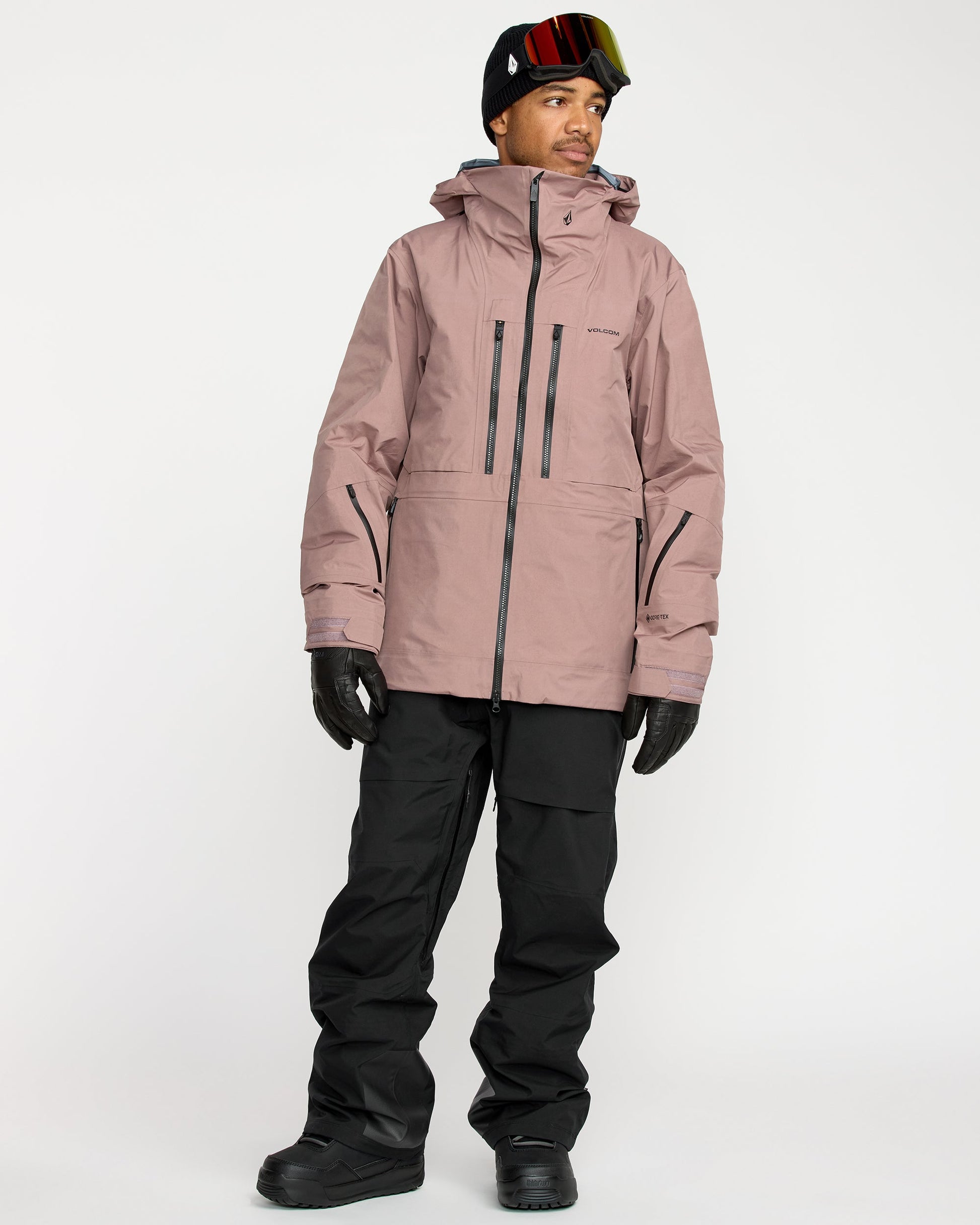 Volcom Men's Tds Inf Gore-Tex Jacket Pale Mauve