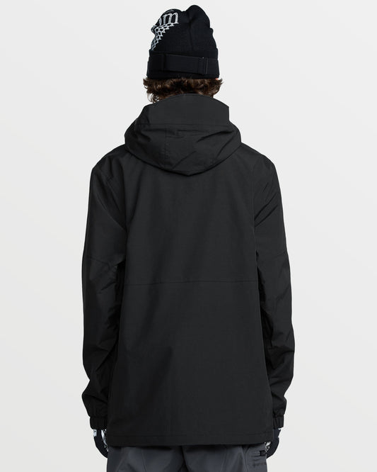 Men's L Gore-Tex Insulated Jacket-Black-Volcom
