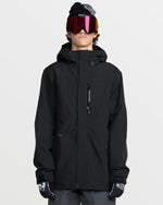 Men's L Gore-Tex Insulated Jacket-Black-Volcom