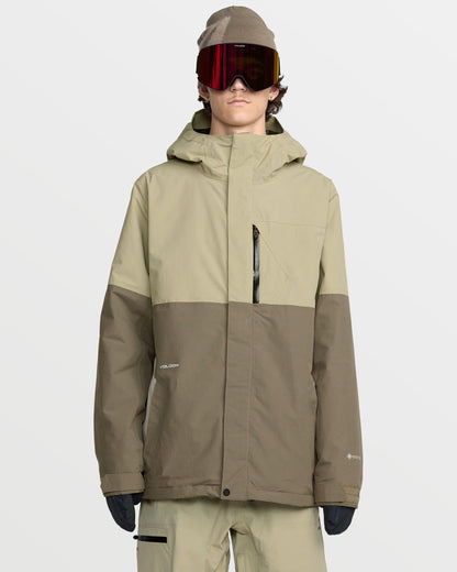 Men's L Ins Gore-Tex Jacket-Moss Green-Volcom