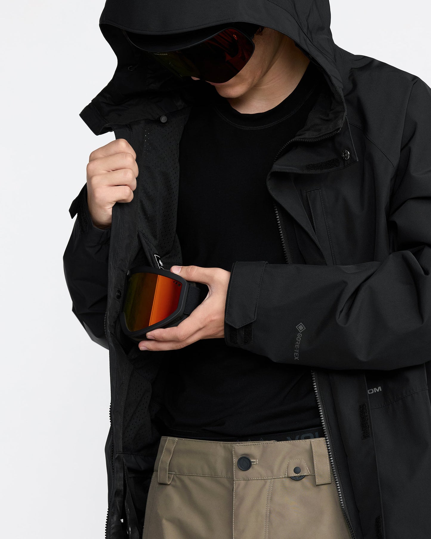 Men's Dua Gore-Tex Insulated Jacket-Black-Volcom