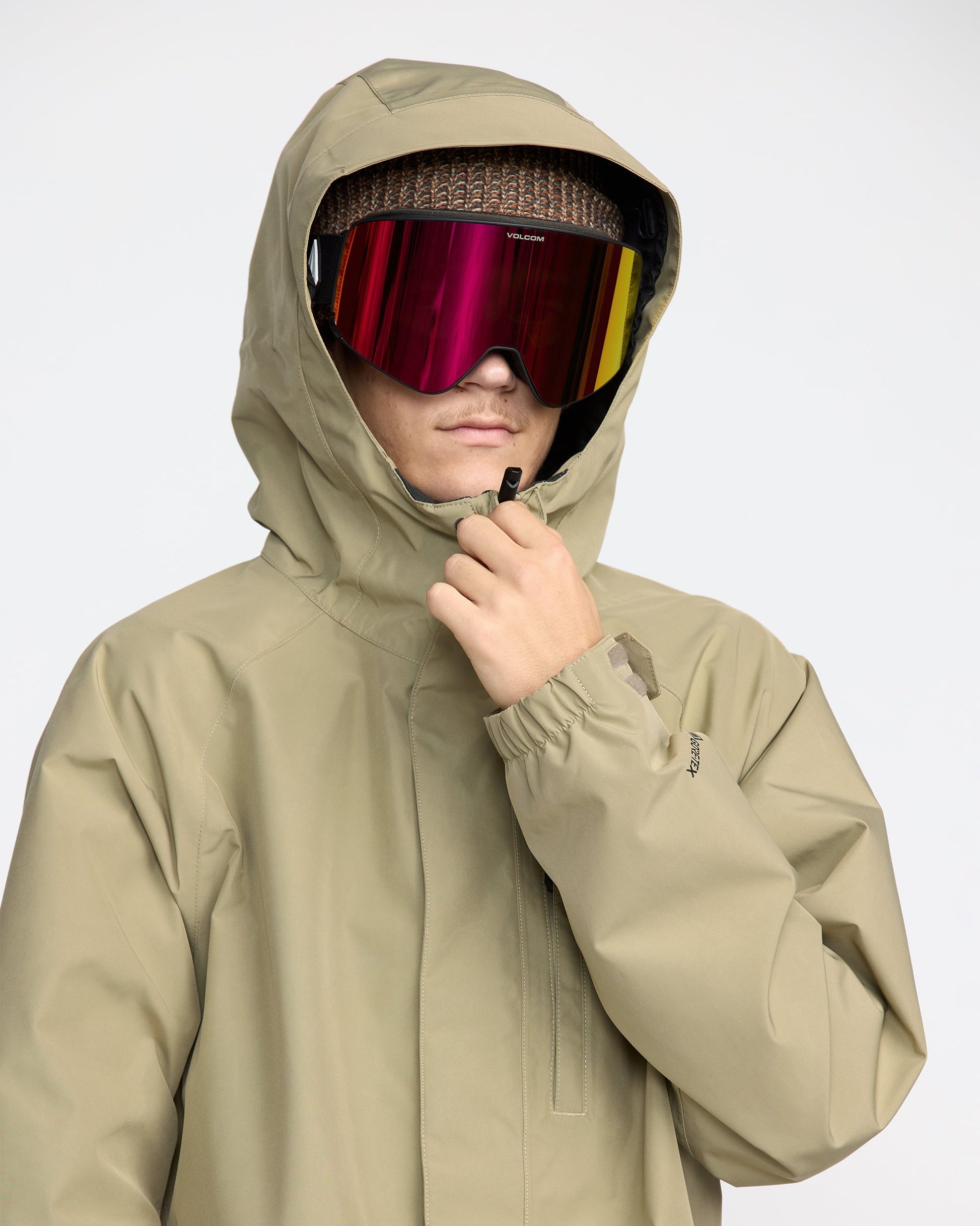 Men's Dua Insulated Gore-Tex Jacket-Moss Green-Volcom