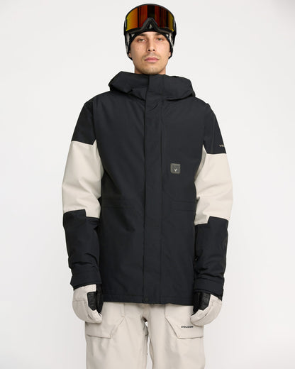 Men's Primry Insulated Jacket-Black-Volcom