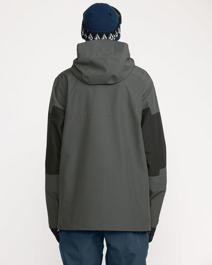 Men's Primry Insulated Jacket-Dark Grey-Volcom