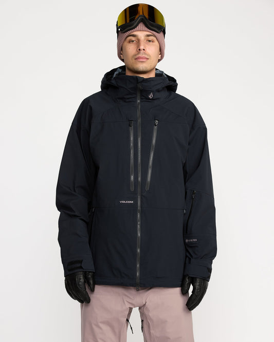 Men's Guch Stretch Gore Jacket-Black-Volcom