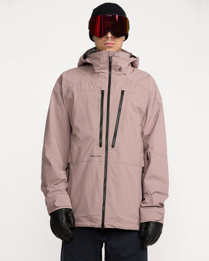 Men's Guch Stretch Gore Jacket-Pale Mauve-Volcom