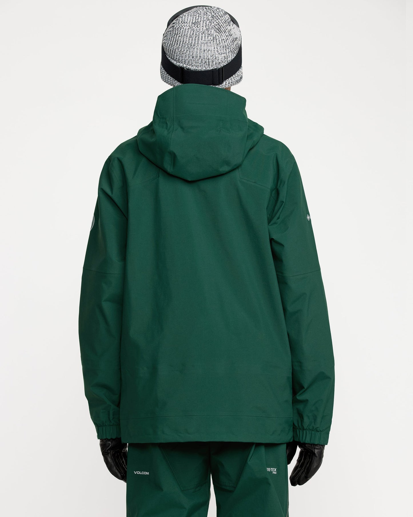 Men's Anyox Guide Gore Pro Shell Jacket-Black Green-Volcom
