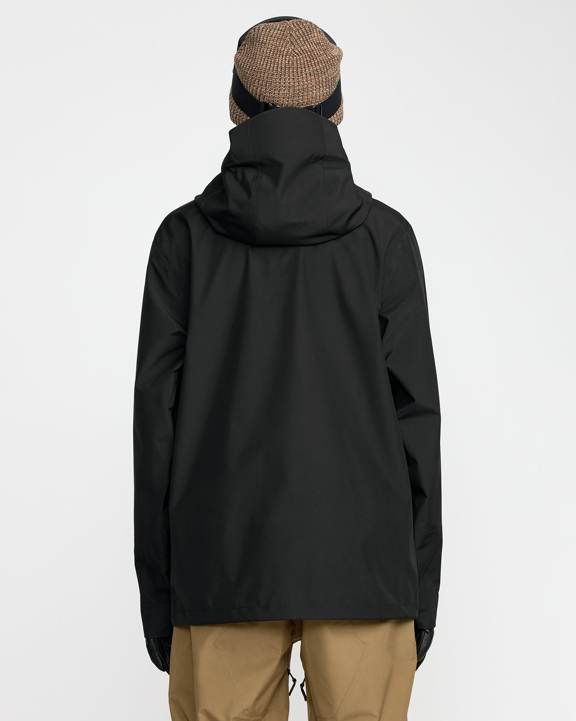 Men's Tester 3L Gore-Tex Jacket-Black-Volcom