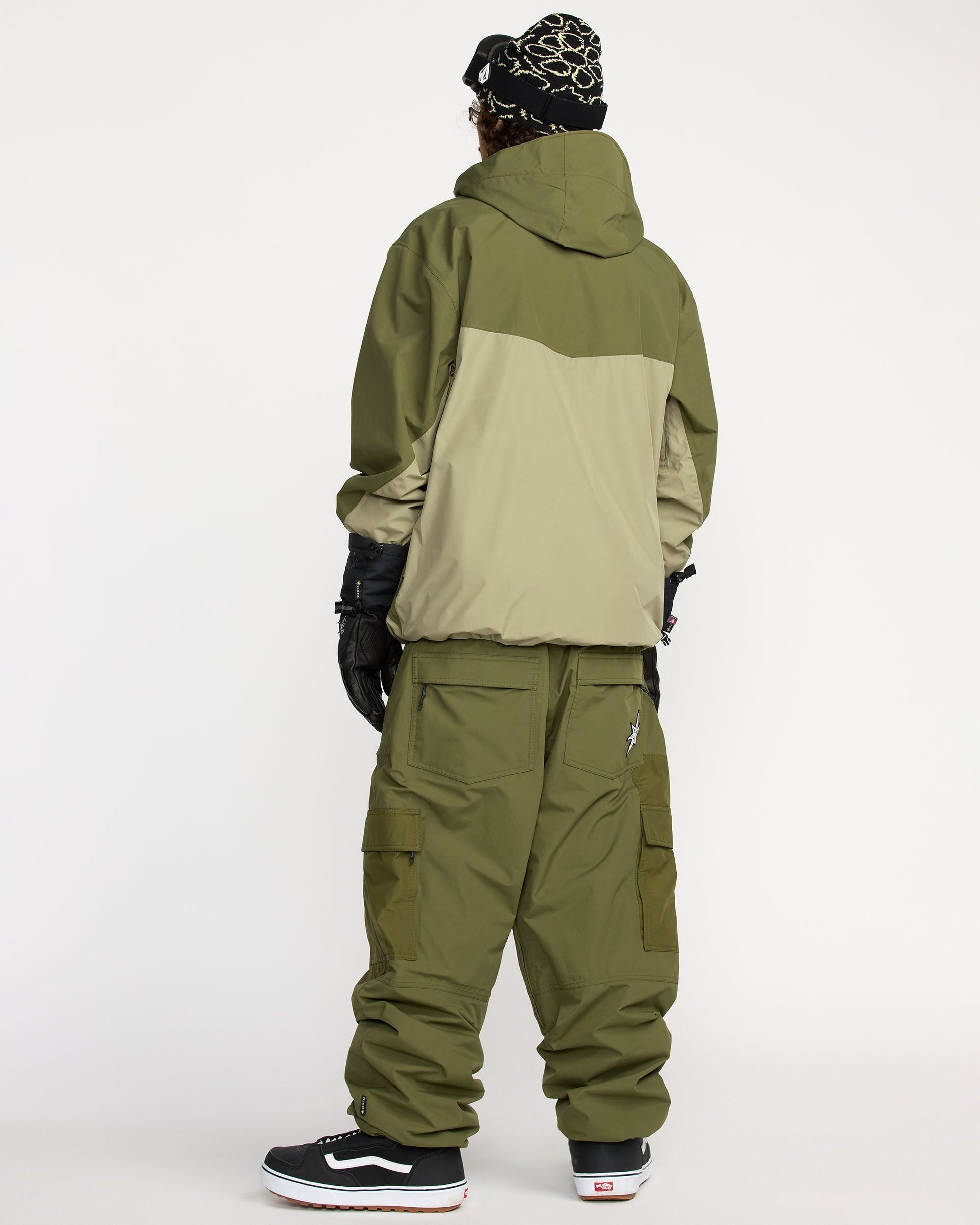Volcom Men's Longo Gore-Tex Jacket Dark Olive