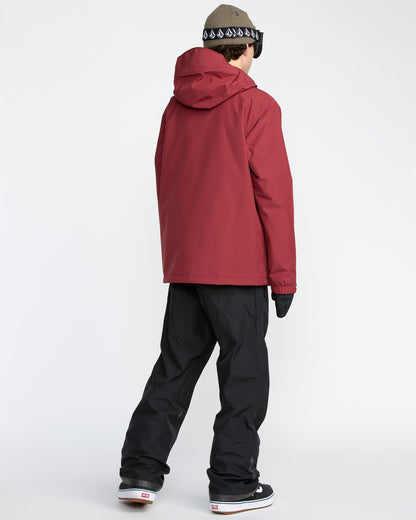 Men's Dua Gore-Tex Jacket-Burnt Red-Volcom