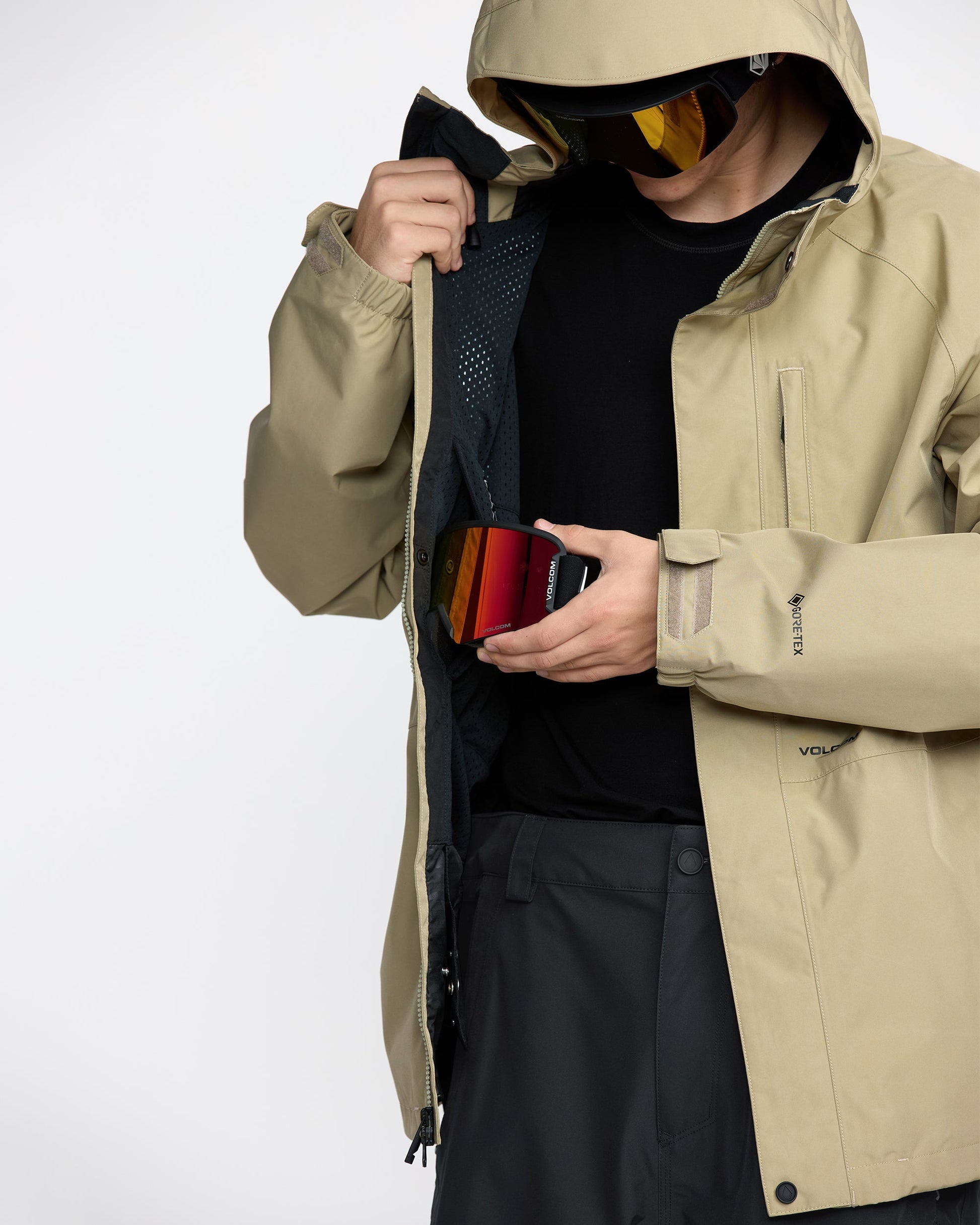 Men's Dua Gore-Tex Jacket-Moss Green-Volcom