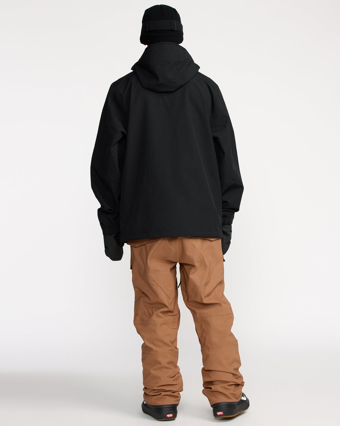 Men's Brighton Full Zip Jacket-Black-Volcom