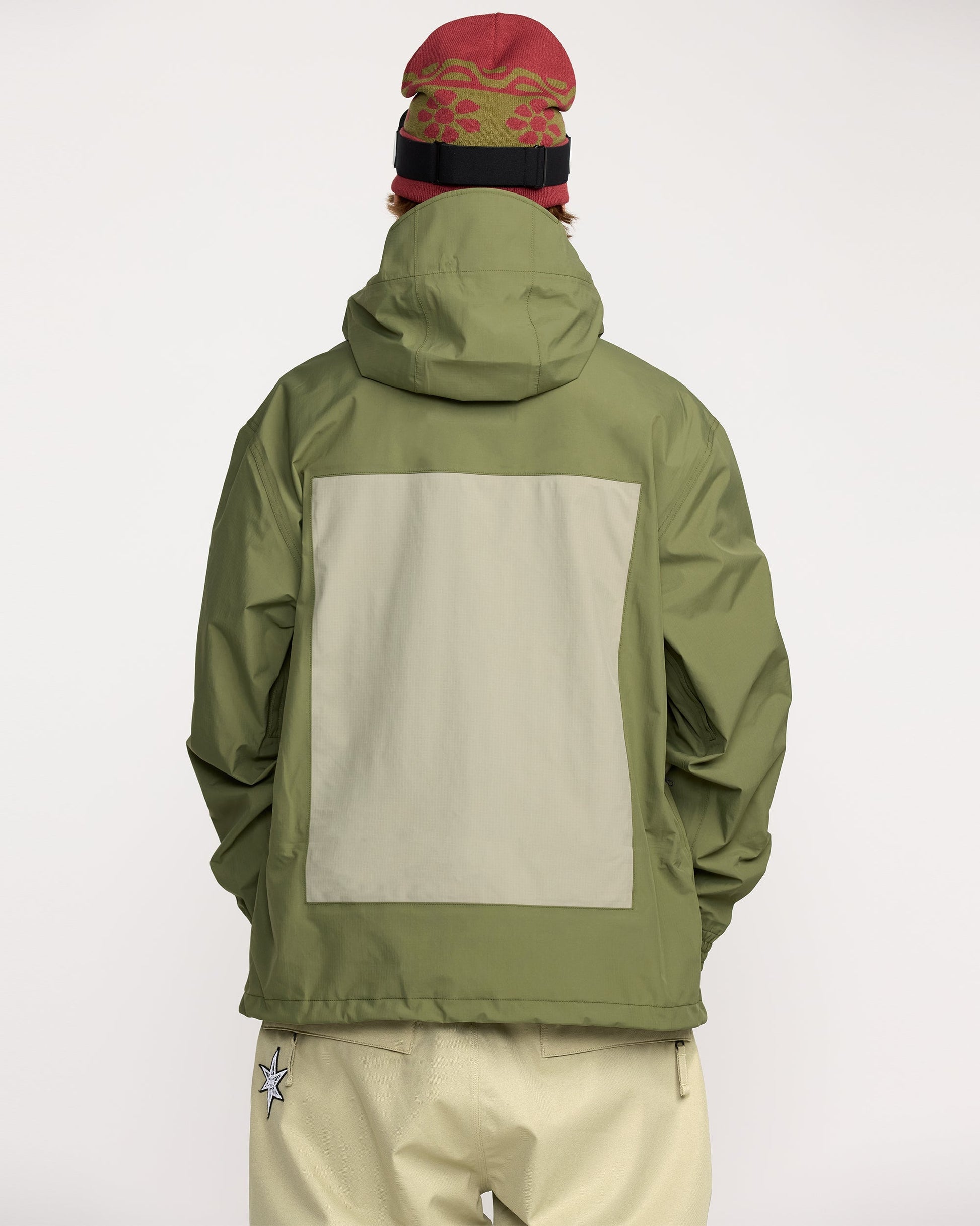 Men's Arthur 3L Jacket-Dark Olive-Volcom