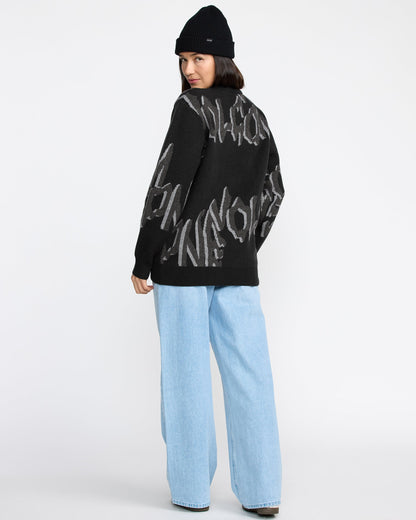 Men's Stone Jacquard Sweater