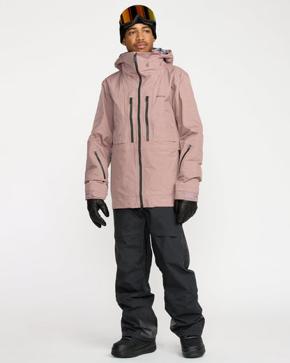 Volcom Men's Anyox Gore-Tex Pro Shell Bib Black