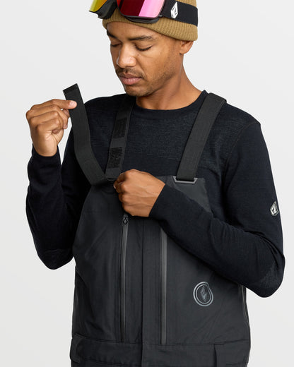 Men's Anyox Gore-Tex Pro Shell Bib-Black-Volcom