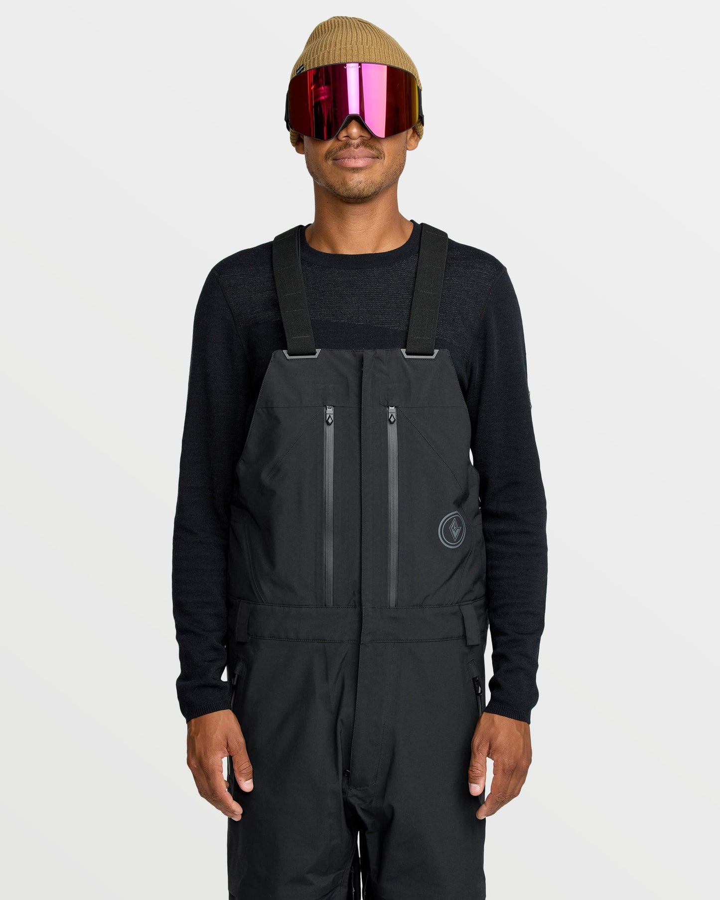 Volcom Men's Anyox Gore-Tex Pro Shell Bib Black