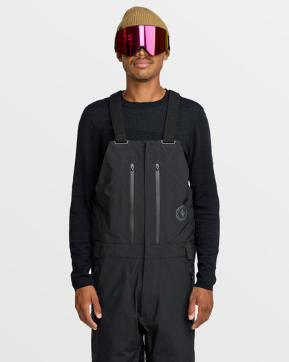 Volcom Men's Anyox Gore-Tex Pro Shell Bib Black