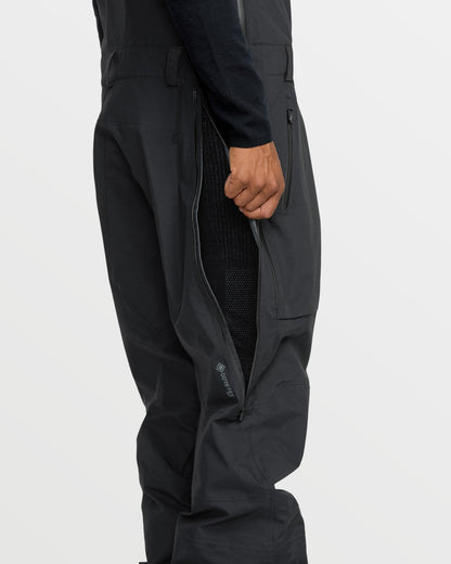 Volcom Men's Anyox Gore-Tex Pro Shell Bib Black