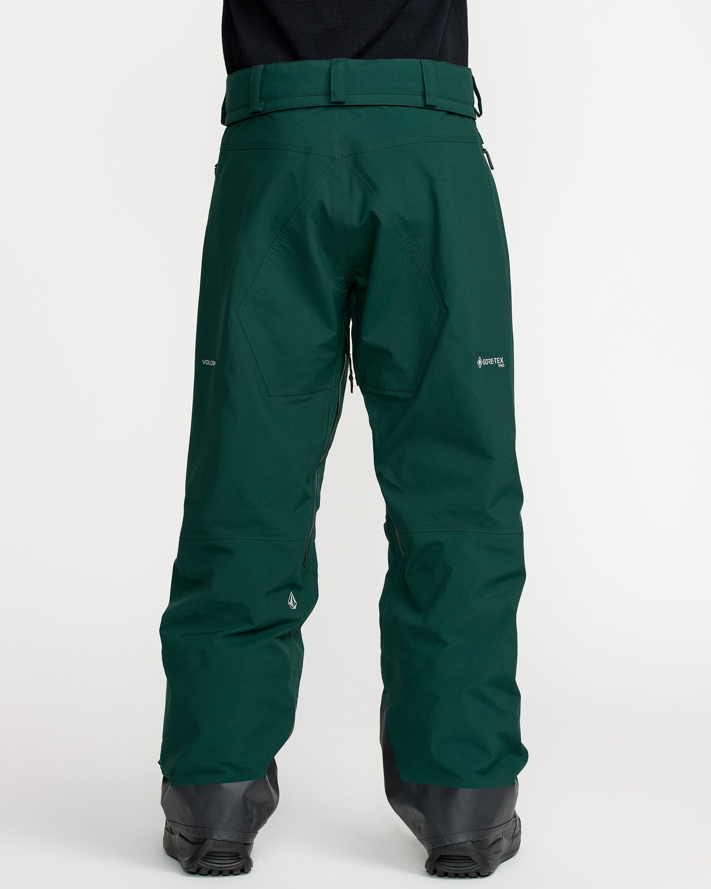 Men's Guide Gore-Tex Pro Shell Pants-Black Green-Volcom