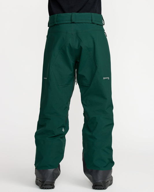 Men's Guide Gore-Tex Pro Shell Pants-Black Green-Volcom