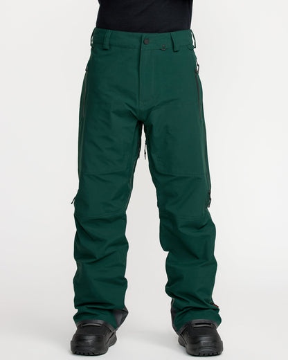Men's Guide Gore-Tex Pro Shell Pants-Black Green-Volcom