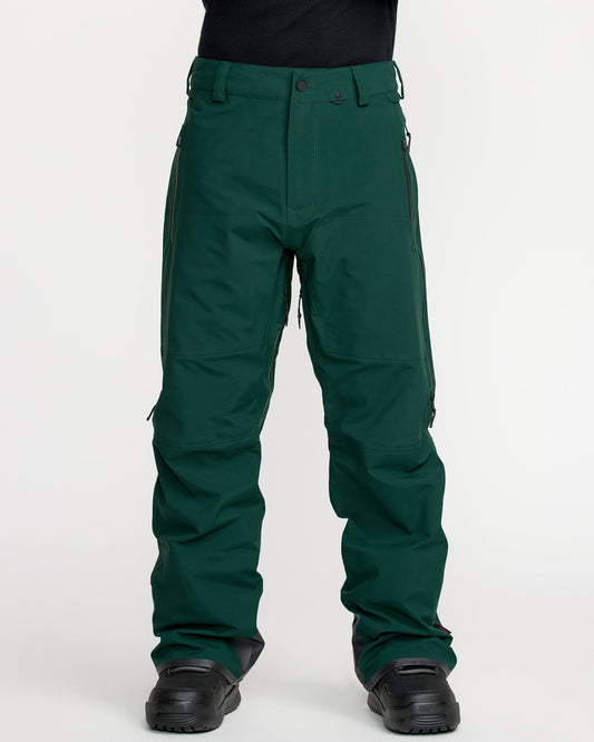 Men's Guide Gore-Tex Pro Shell Pants-Black Green-Volcom