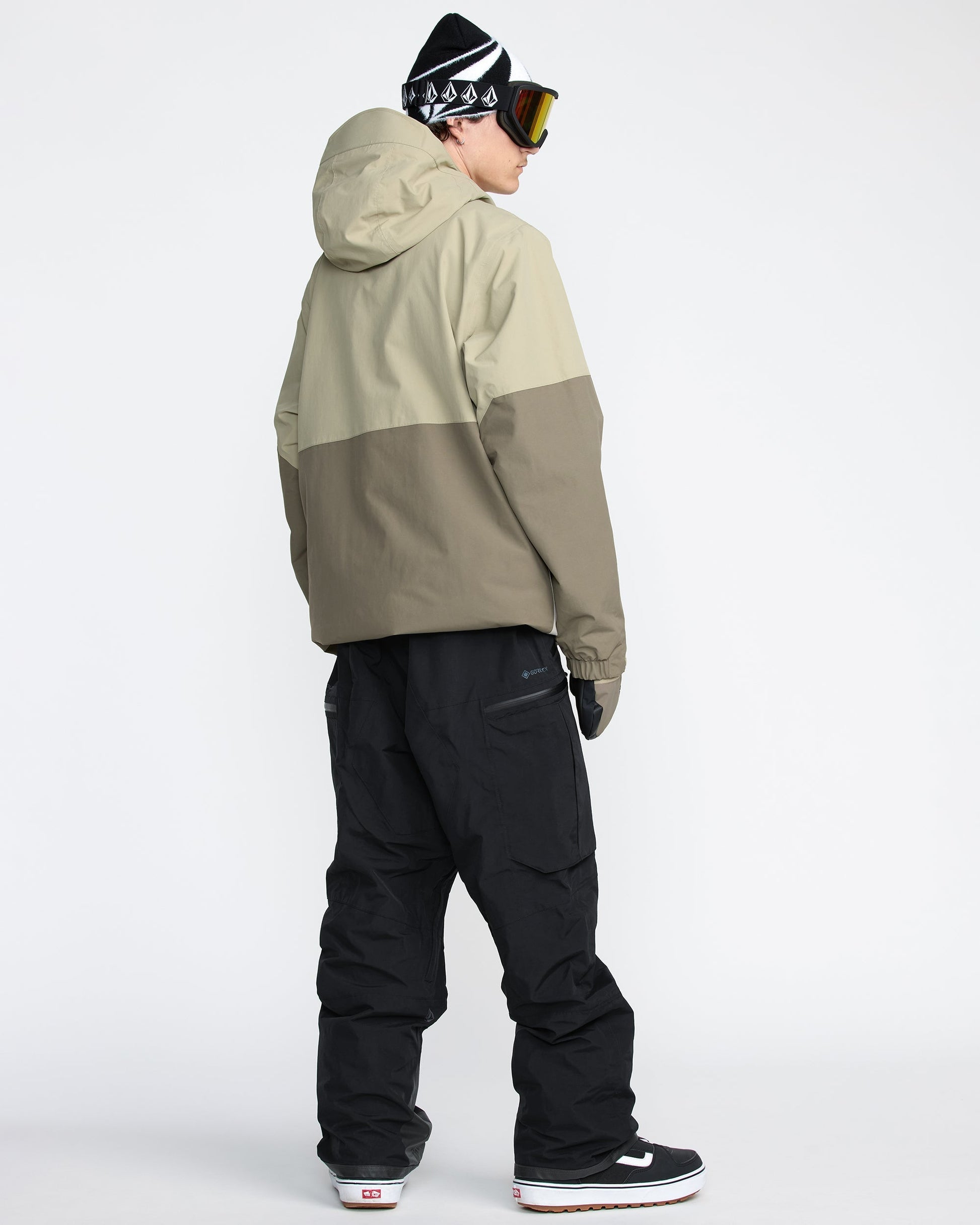 Volcom Men's Rain Gore-Tex Bib Overall