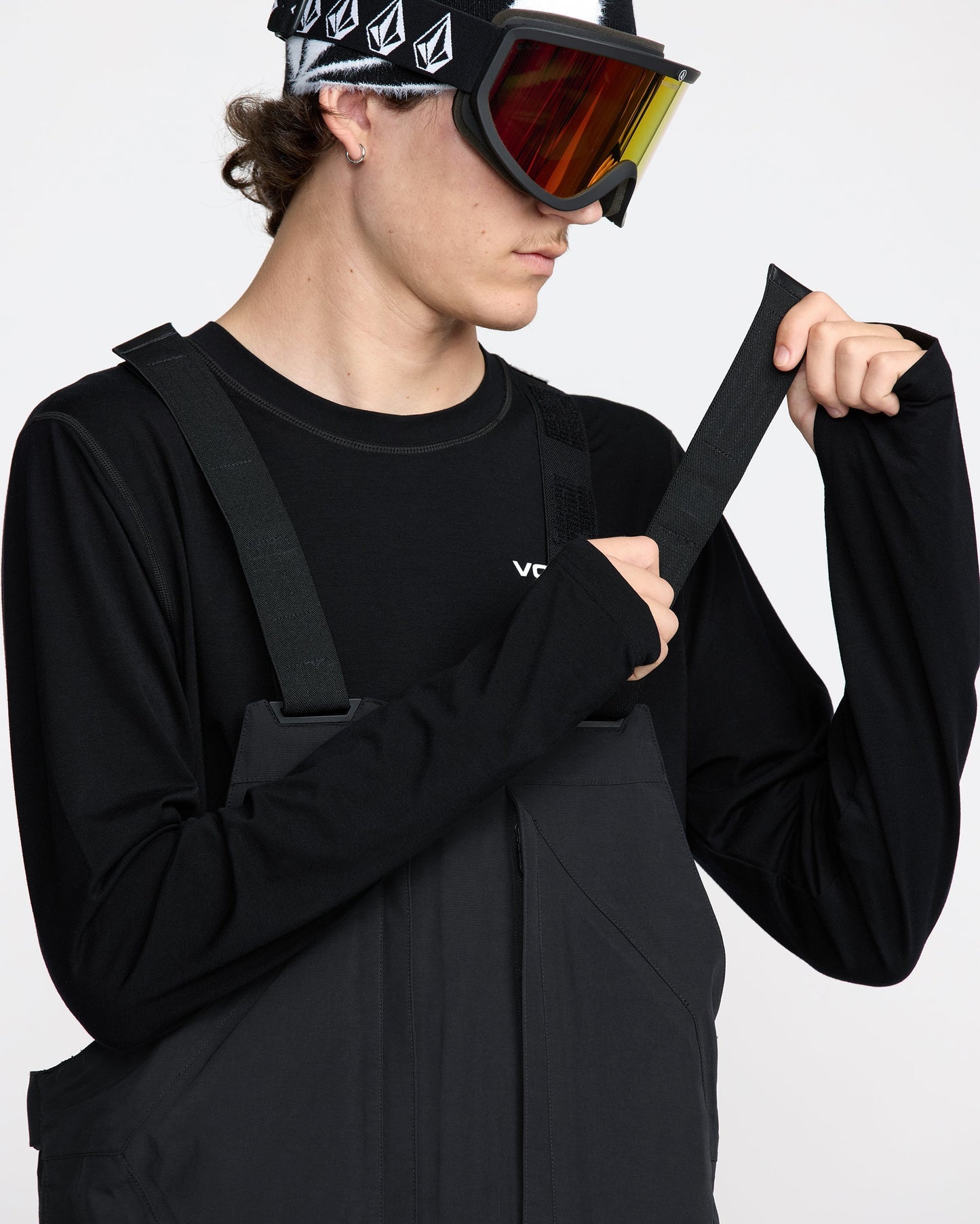 Volcom Men's Rain Gore-Tex Bib Overall