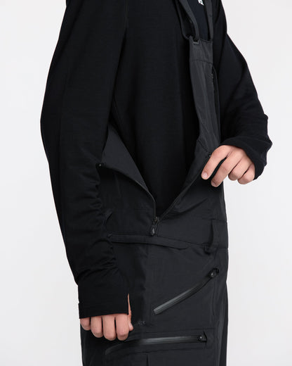 Men's Rain Gore-Tex Bib Overall-Black-Volcom