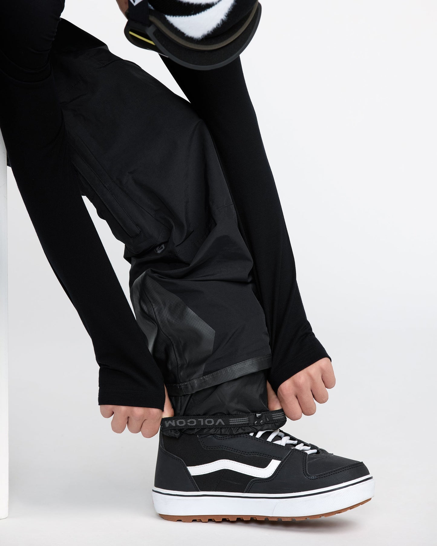 Men's Rain Gore-Tex Bib Overall-Black-Volcom