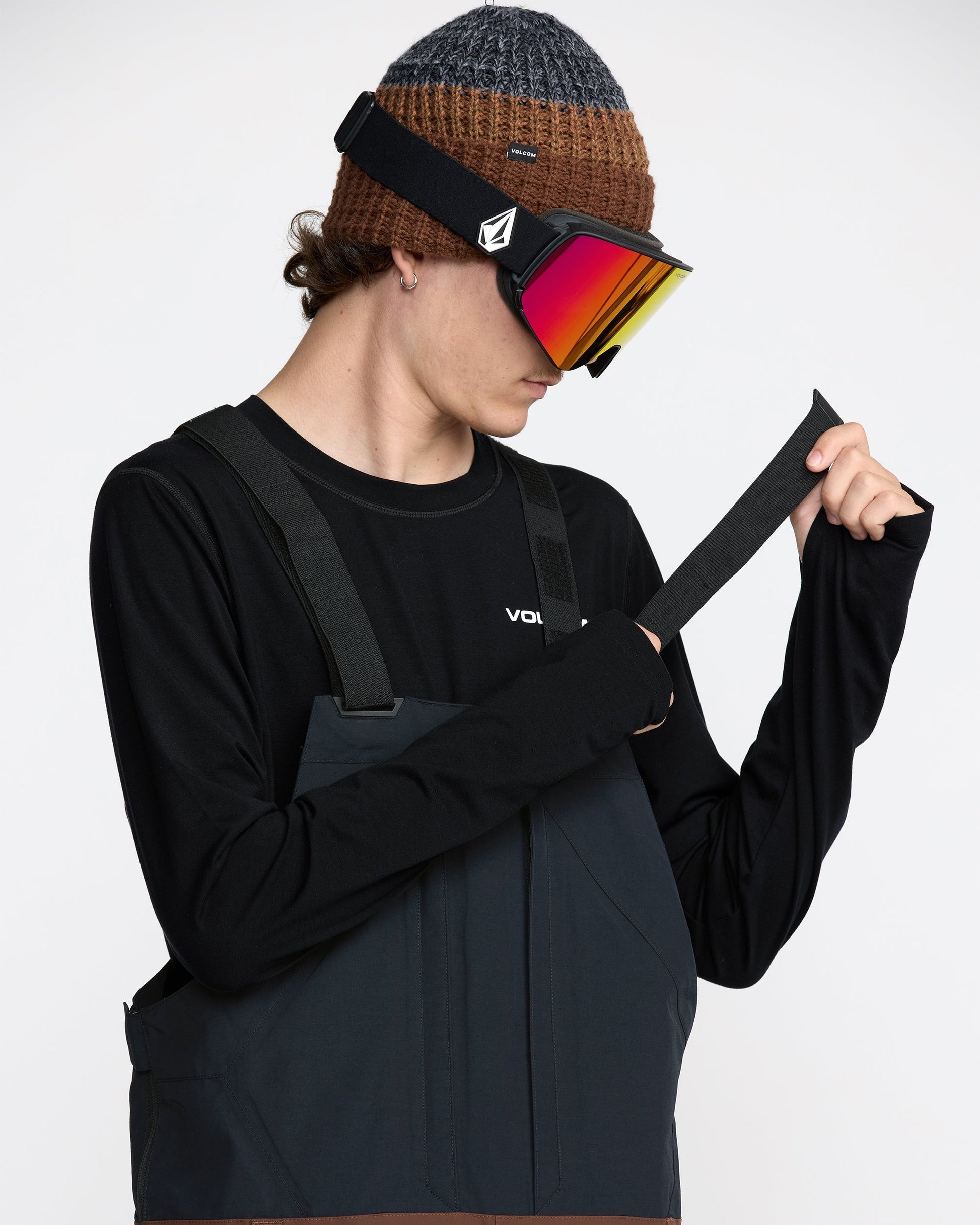 Volcom Men's Rain Gore-Tex Bib Overall