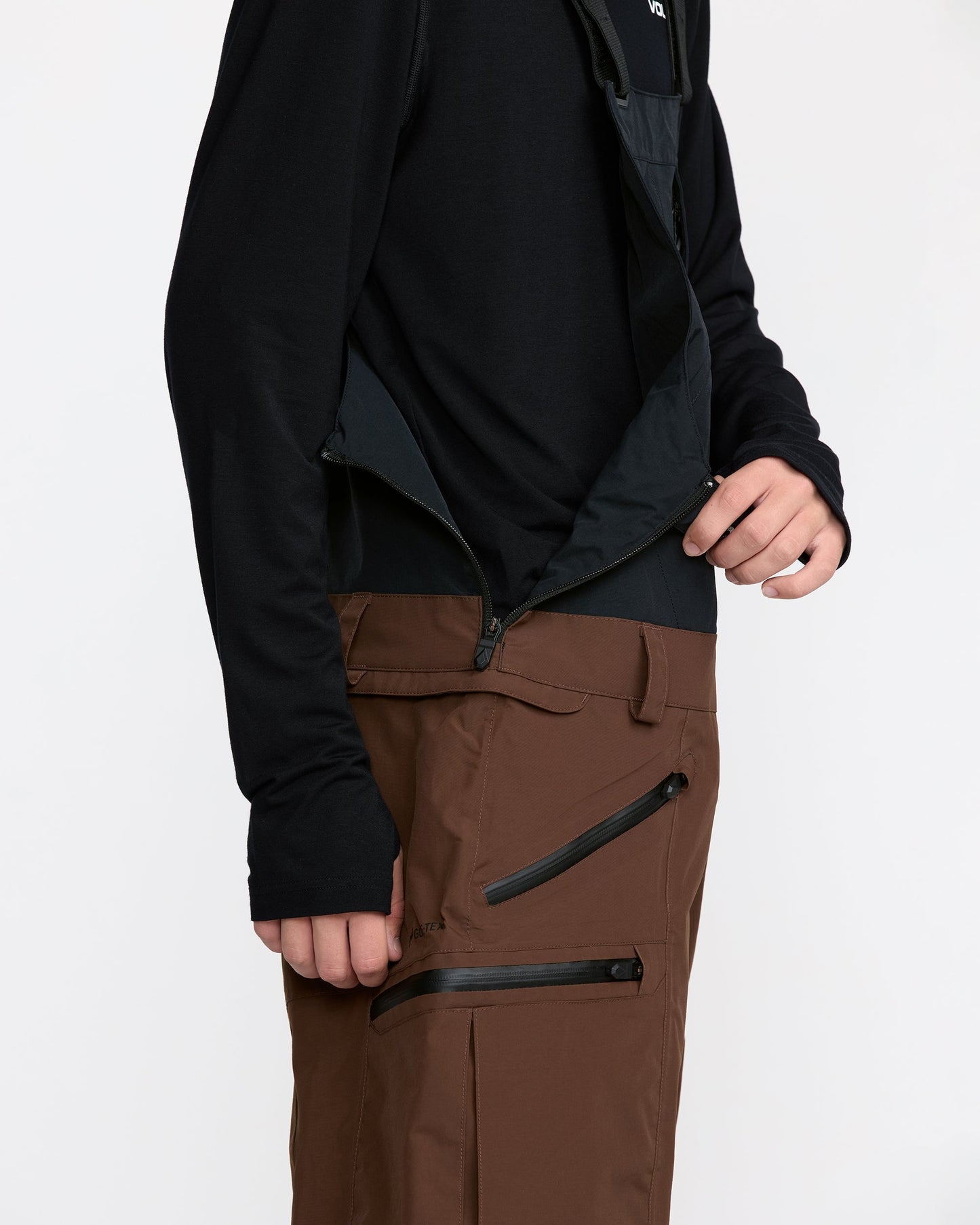 Volcom Men's Rain Gore-Tex Bib Overall