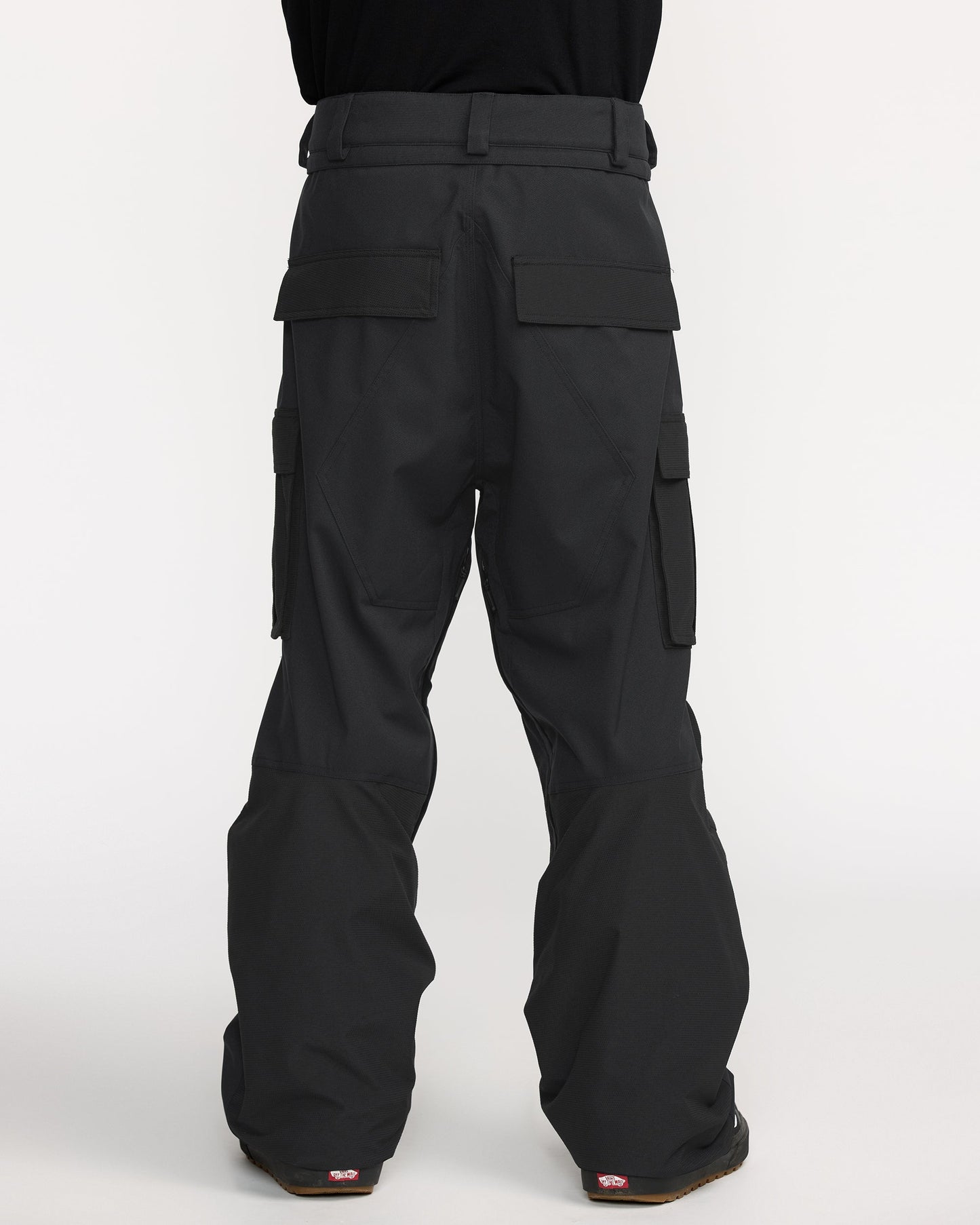 Men's Nwrk Baggy Pants-Black-Volcom