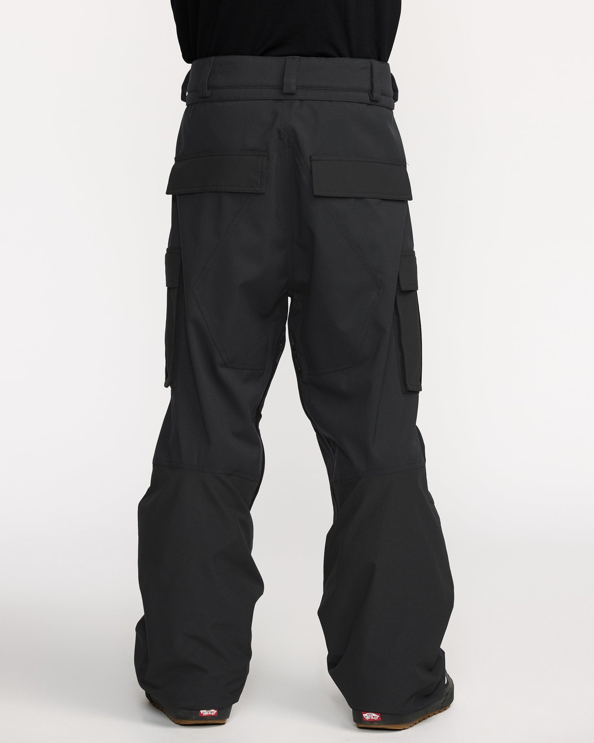Men's Nwrk Baggy Pants-Black-Volcom
