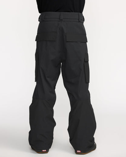 Men's Nwrk Baggy Pants-Black-Volcom